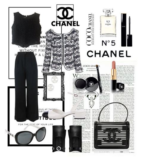 Chanel polyvore outfits 